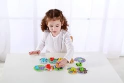 Tooky Toy Number Puzzle In Carry Box -KidKraft Store E01 TL496 2