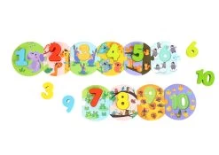 Tooky Toy Number Puzzle In Carry Box