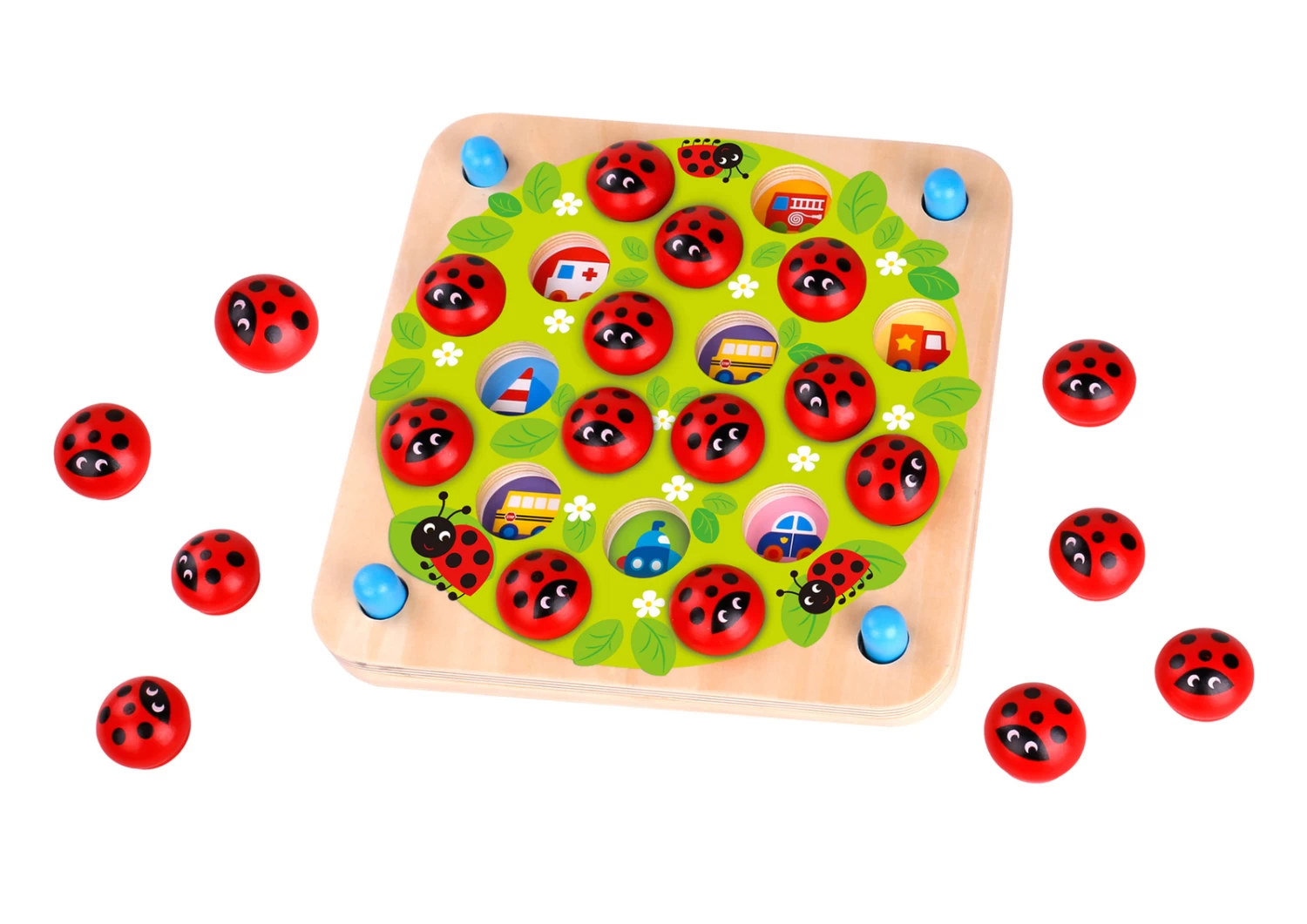 Tooky Toy Memory Game - Ladybug 2 Tooky Toy Memory Game - Ladybug - Image 2