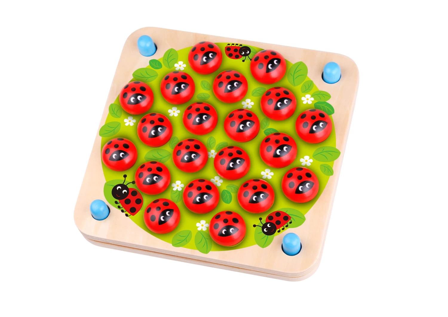 Tooky Toy Memory Game - Ladybug 3 Tooky Toy Memory Game - Ladybug - Image 3