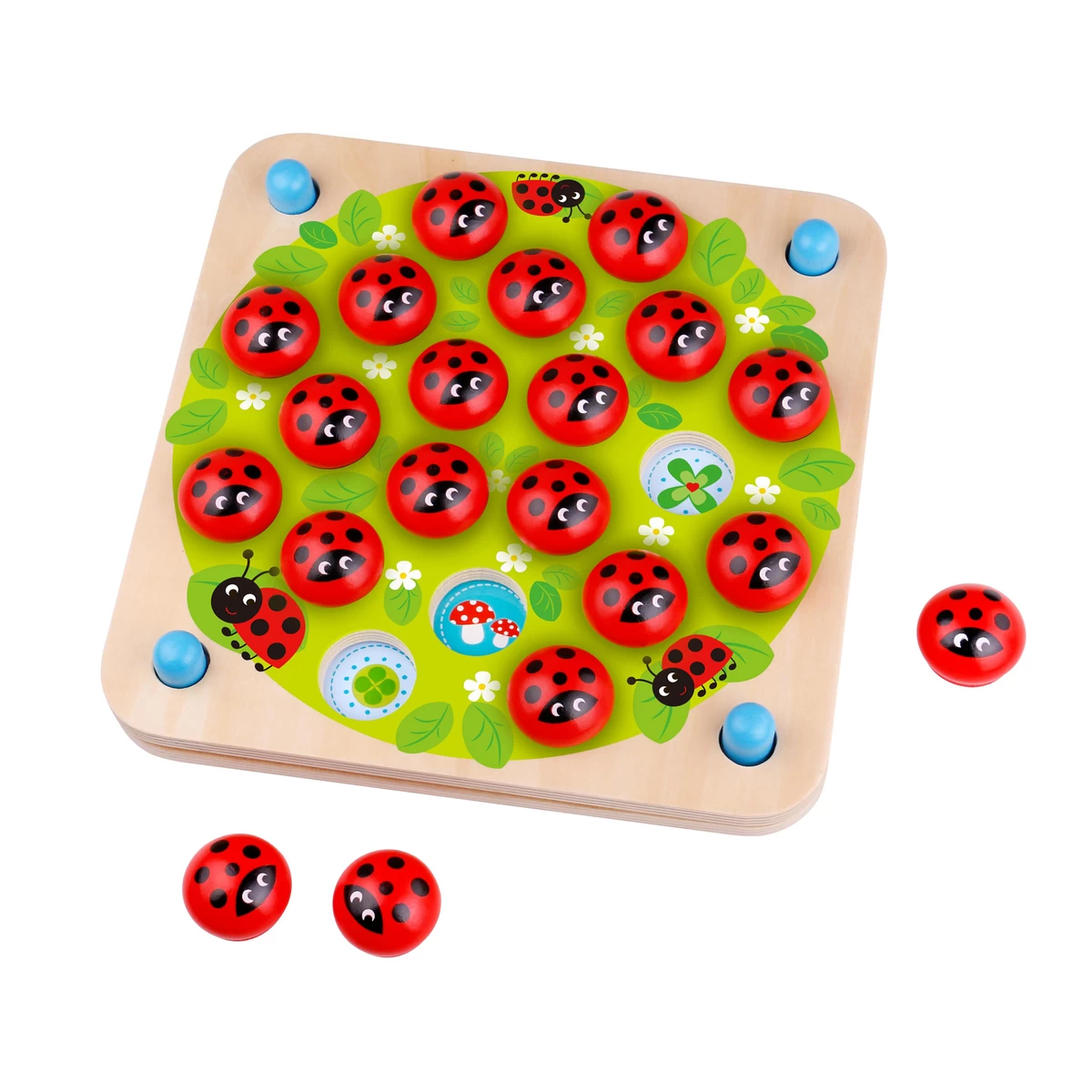 Tooky Toy Memory Game - Ladybug 1 Tooky Toy Memory Game - Ladybug