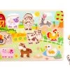Tooky Toy Farm Peg Puzzle