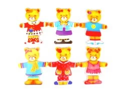 Dressing Bear Girl -KidKraft Store E01 WT022 2