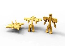Wooden Transformer-Fighter Jet