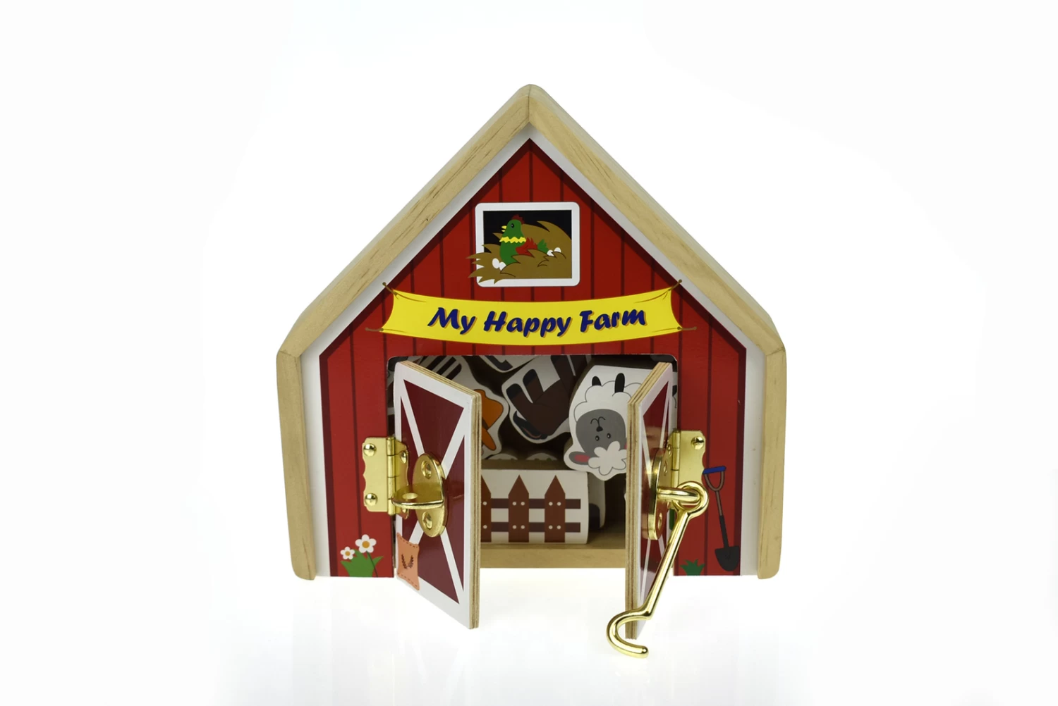 Metal Latch Playset - Farm 4 Metal Latch Playset - Farm - Image 4