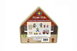 Kaper Kidz Metal Latch Playset Firestation -KidKraft Store E01 WT307B 2