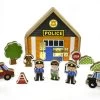 Metal Latch Playset - Police