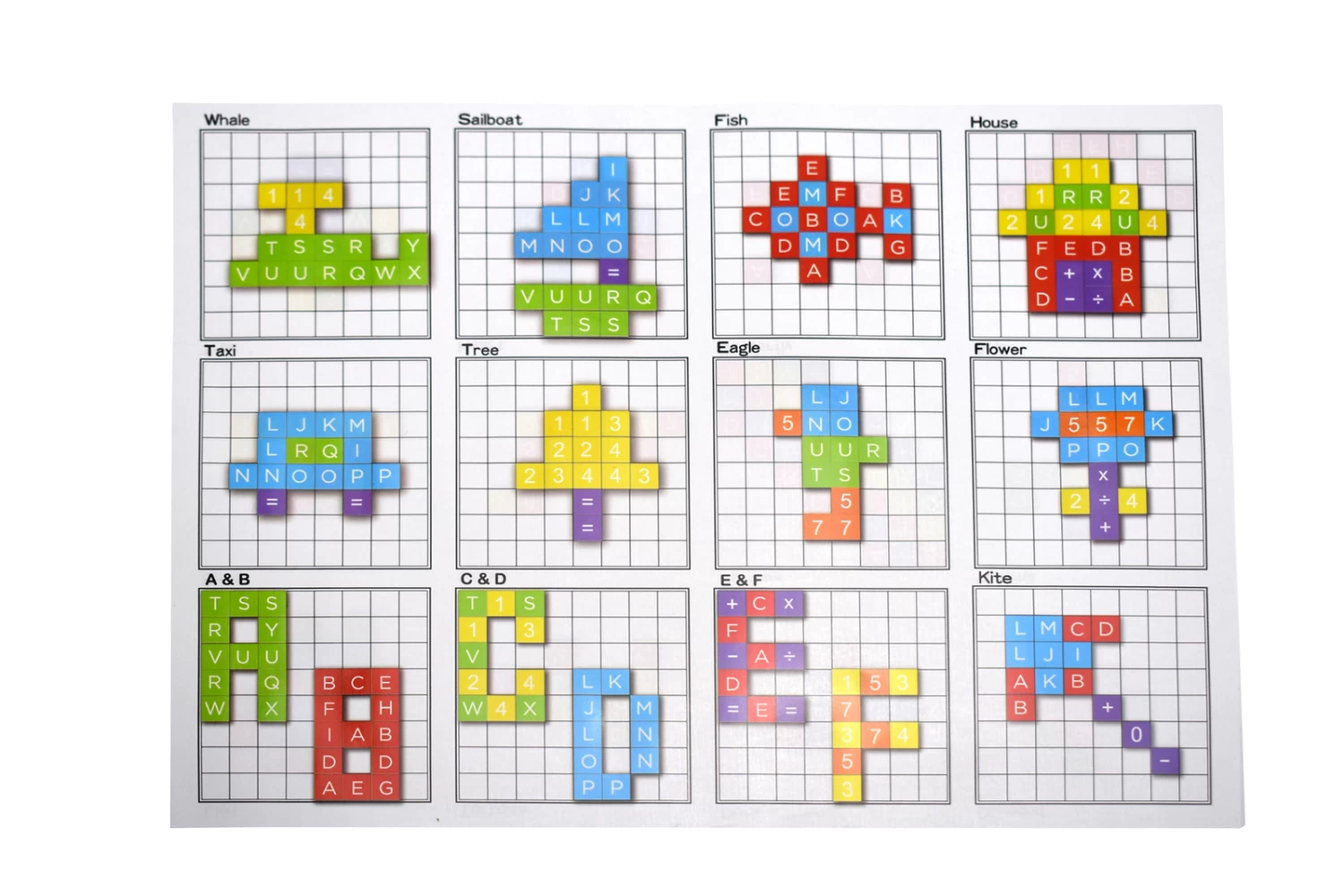 Kaper Kidz My Magnetic Notebook Alphabet Number & Mosaics 4 Kaper Kidz My Magnetic Notebook Alphabet Number & Mosaics - Image 4