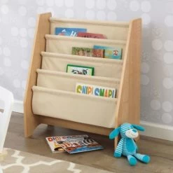 Kidkraft Sling Bookshelf - Natural -KidKraft Store K01 14221 2