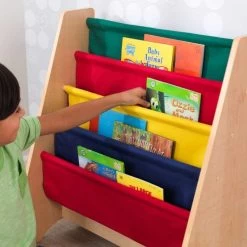 Kidkraft Sling Bookshelf - Primary -KidKraft Store K01 14226 2