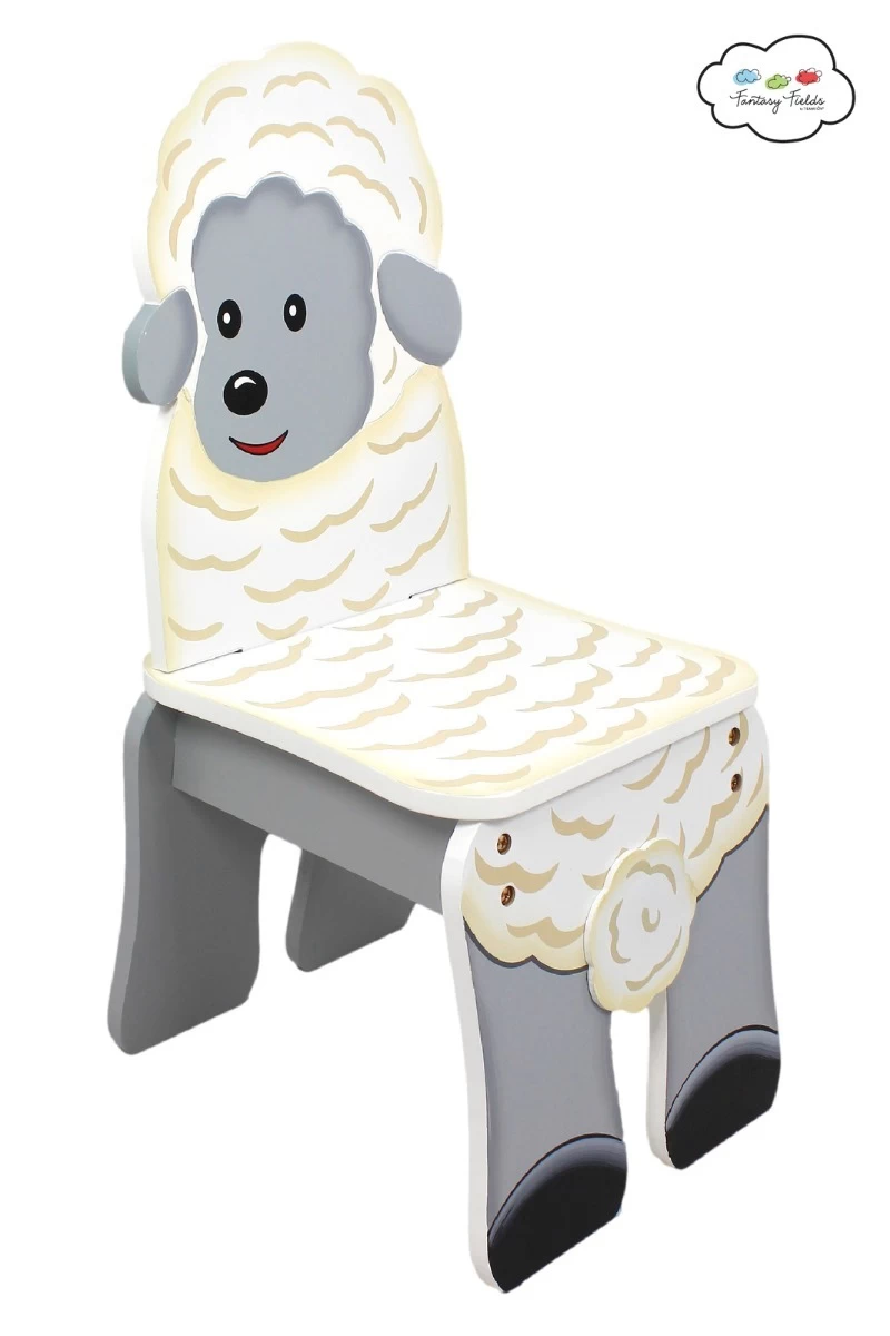 Fantasy Fields Happy Farm Kids Chair Sheep 4 Fantasy Fields Happy Farm Kids Chair Sheep - Image 4