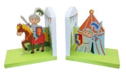 Fantasy Fields Knights & Dragon Bookends