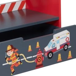 Fantasy Fields Lil Fire Fighters Bookshelf -KidKraft Store K02 TD 12506A 2