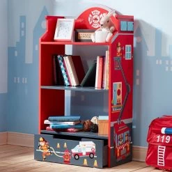 Fantasy Fields Lil Fire Fighters Bookshelf -KidKraft Store K02 TD 12506A 5