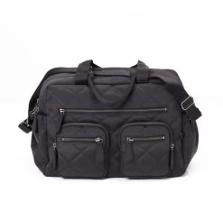 Oioi Black Quilt Bag - Carryall