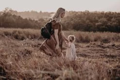 OiOi Faux Leather Nappy Backpack - Black -KidKraft Store O01 7055 5