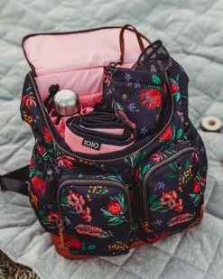 OiOi Nappy Backpack - Floral Botanica -KidKraft Store O01 7056 6