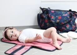 OiOi Change Clutch - Botanical Navy 12 OiOi Change Clutch - Botanical Navy -KidKraft Store O01 8025 4