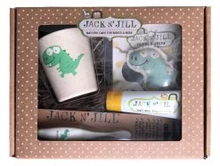 Gift Set Â€“ Dino - Dino Rinse Cup, Toothbrush & Toothkeeper + Banana Toothpaste